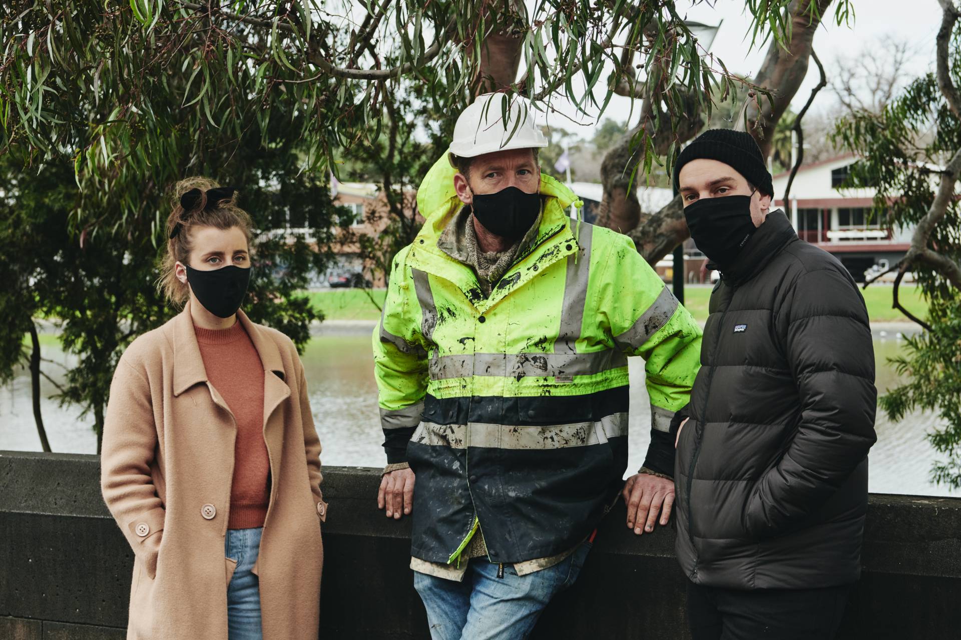 Jo Barrett, Joost Bakker and Matt Stone
